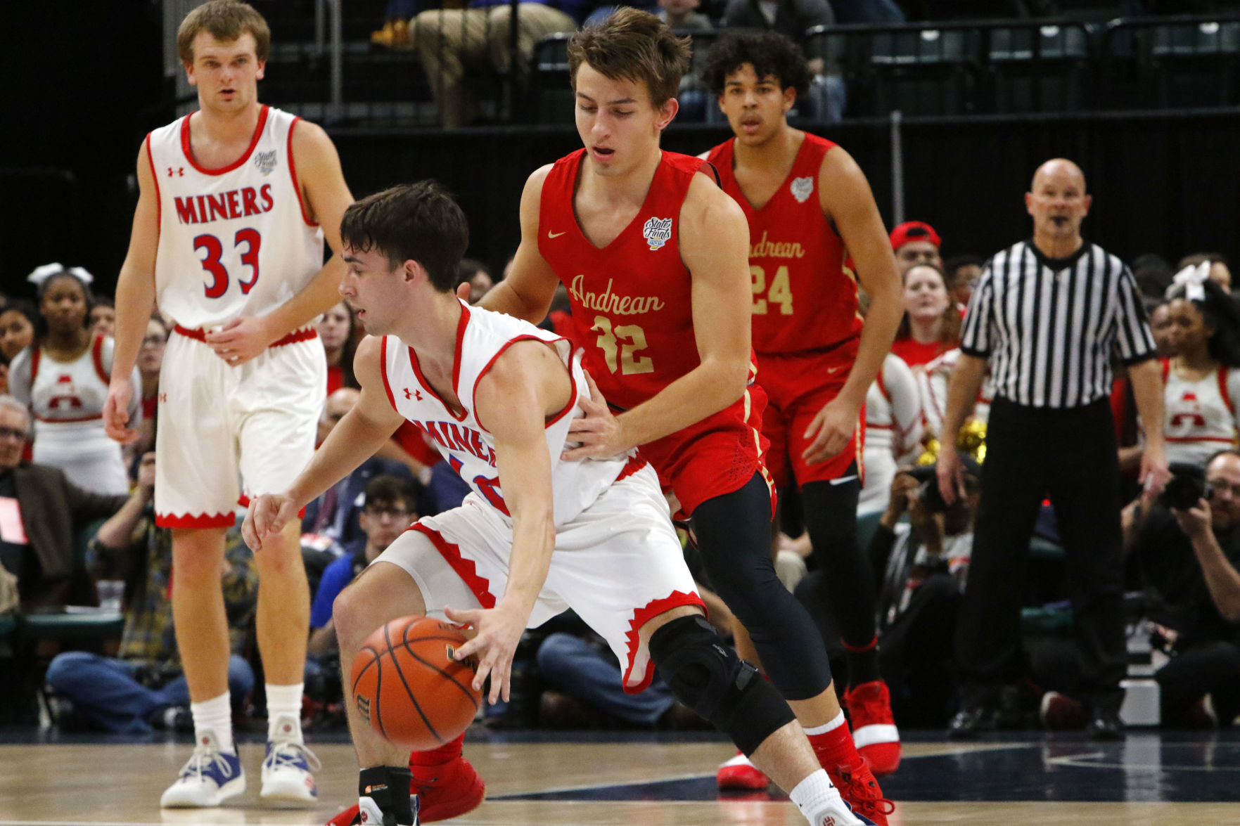 Gallery: Boys basketball Class 2A state final - Andrean vs. Linton-Stockton